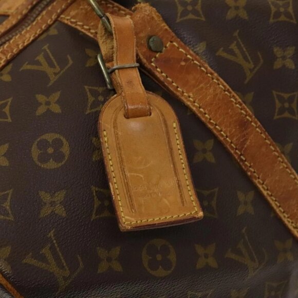 LOUIS VUITTON Monogram Sac Souple 45 Boston Bag LV Auth - Picture 11 of 16